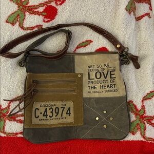 Myra Bag Patterned Canvas Pouch